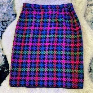 Knee-Length Colorful Escada Skirt